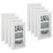 8 Pack: 3 Opening White 5" x 7" Collage Frame with Mat by Studio Décor®